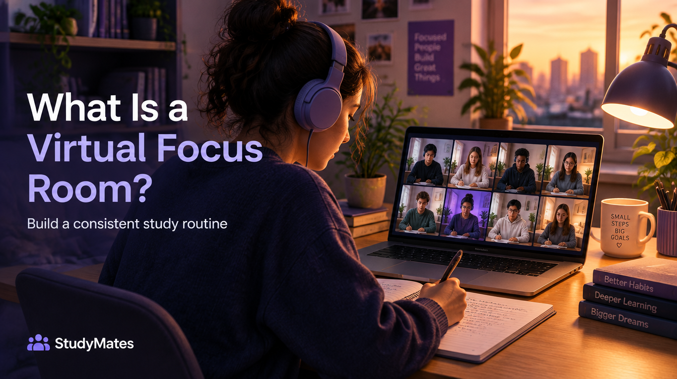 How Virtual Study Rooms Improve Focus and Productivity