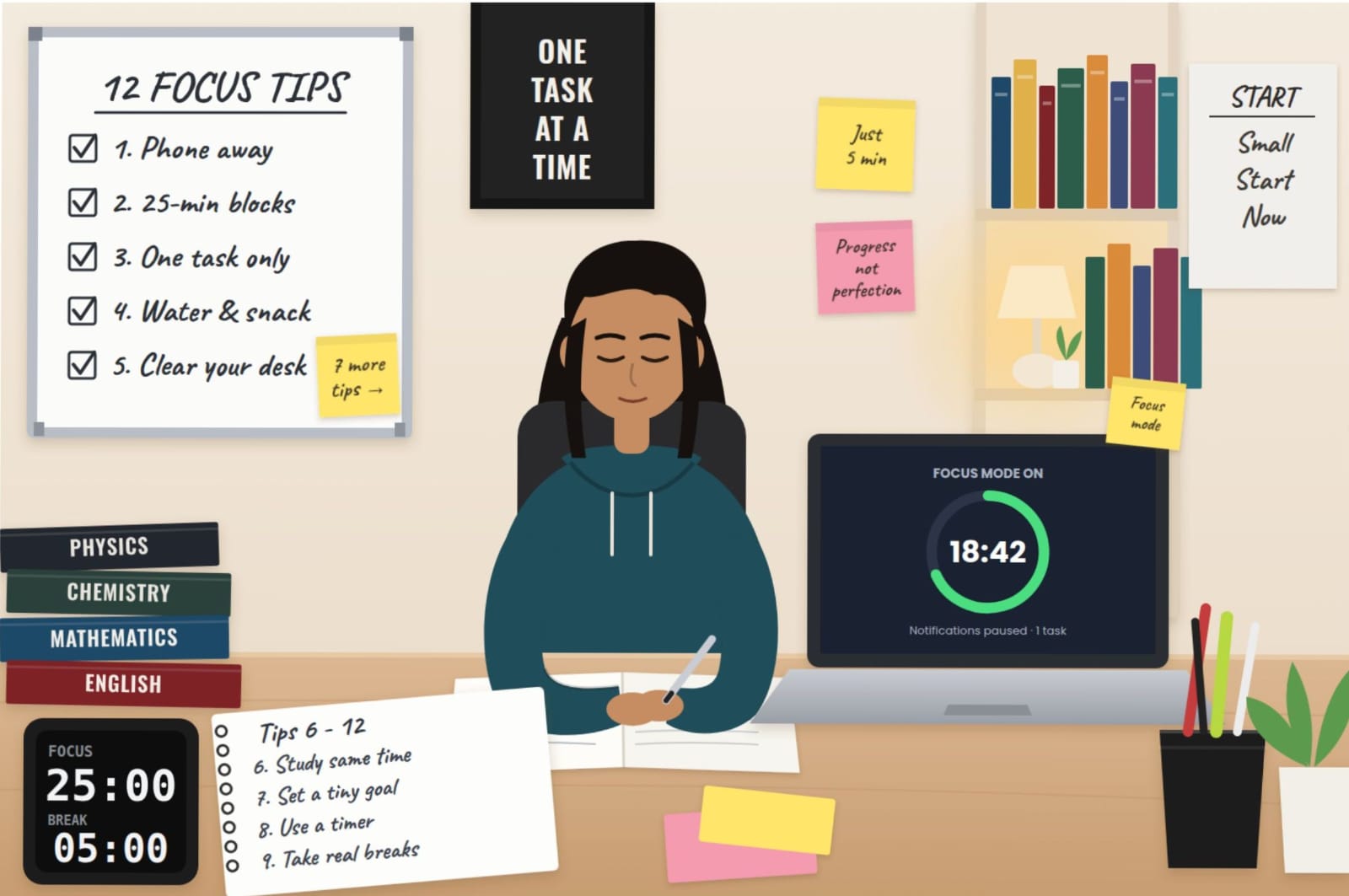 What to Do When You Can't Focus on Studying | 12 Effective Tips for Students